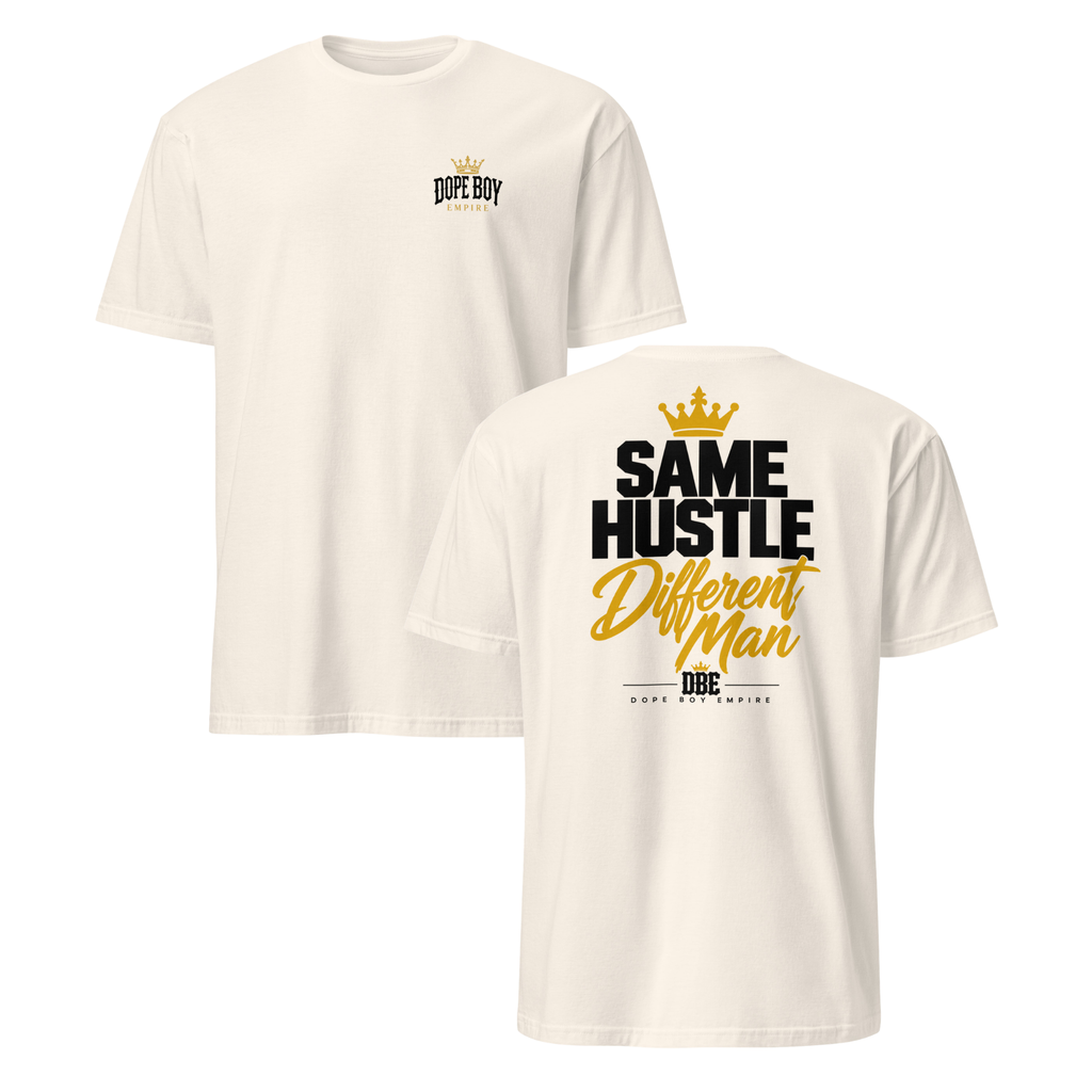Same Hustle, Different Man Tee – Back Print