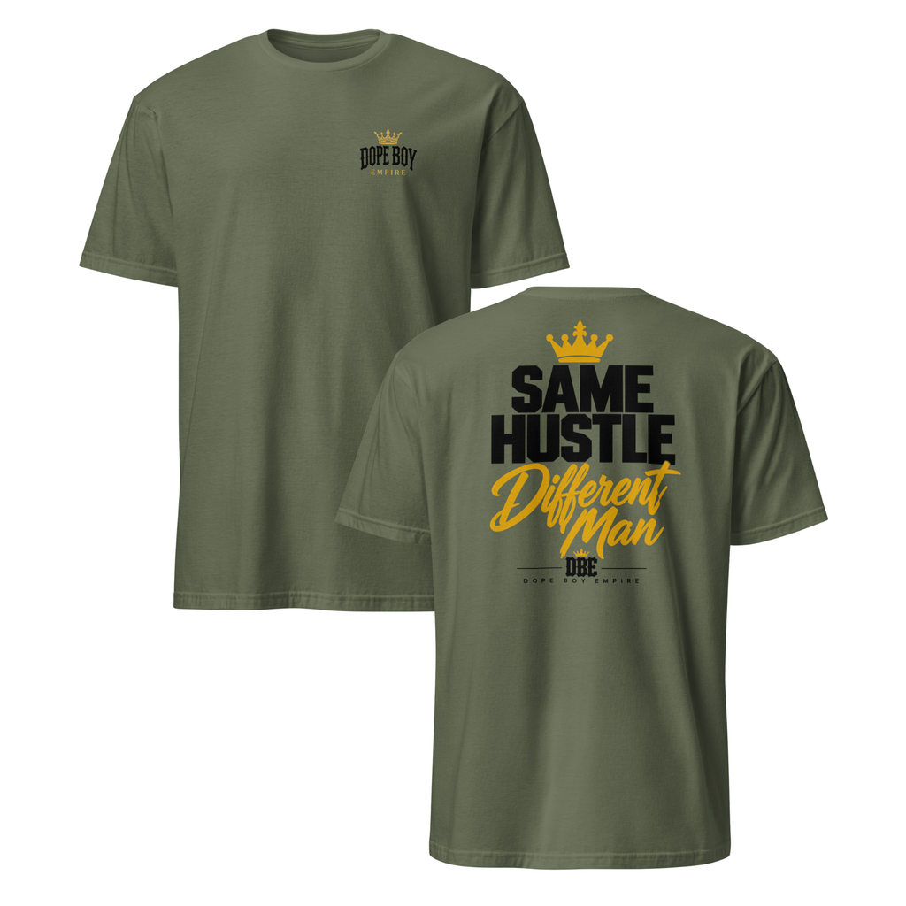 Same Hustle, Different Man Tee – Back Print