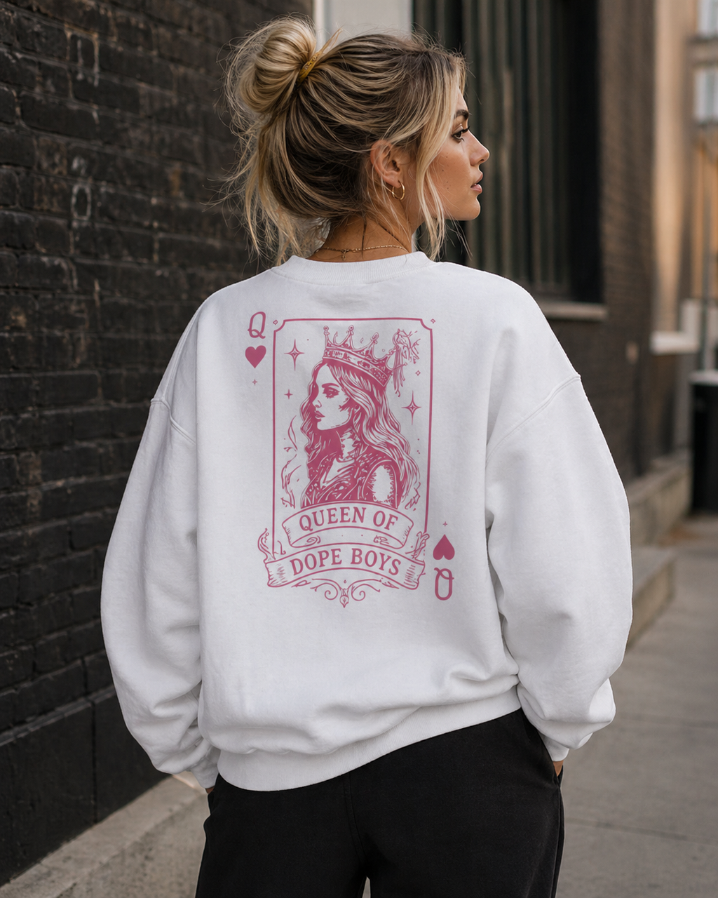 Queen Crewneck - Back Print
