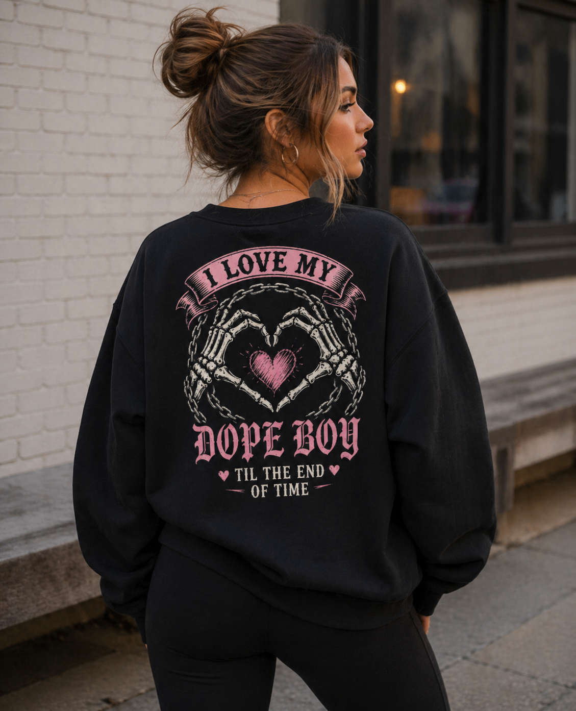 Til The End of Time Crewneck - Back Print