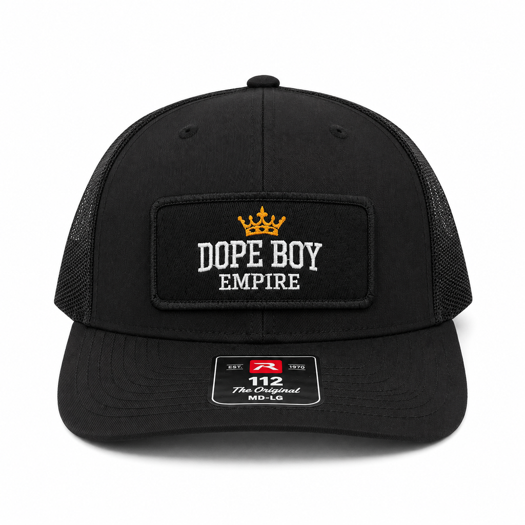 DBE Crown Patch Trucker Hat – Richardson 112 Snapback