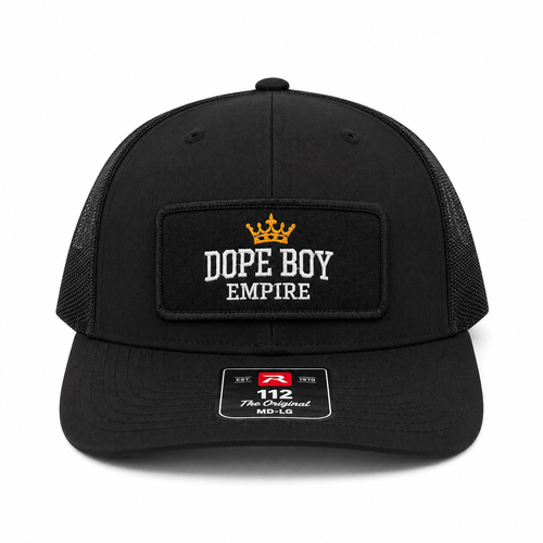 DBE Crown Patch Trucker Hat – Richardson 112 Snapback