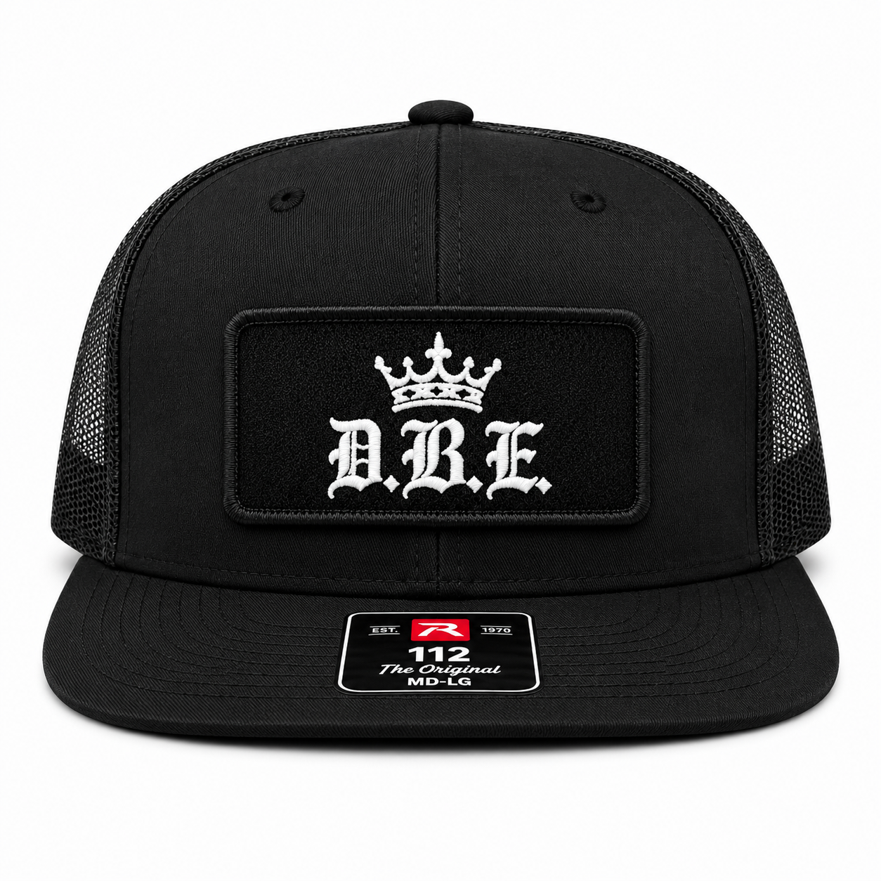 DBE Crown Patch Trucker Hat – Richardson 112 Snapback
