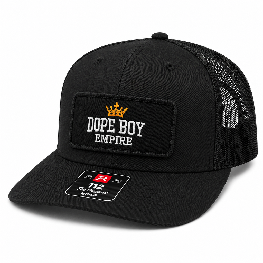 DBE Crown Patch Trucker Hat – Richardson 112 Snapback