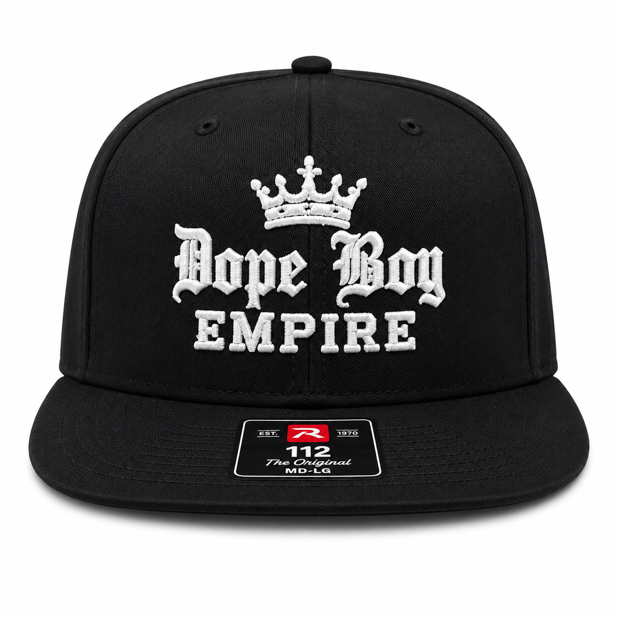 Dope Boy Empire Crown Richardson 112 Trucker Hat