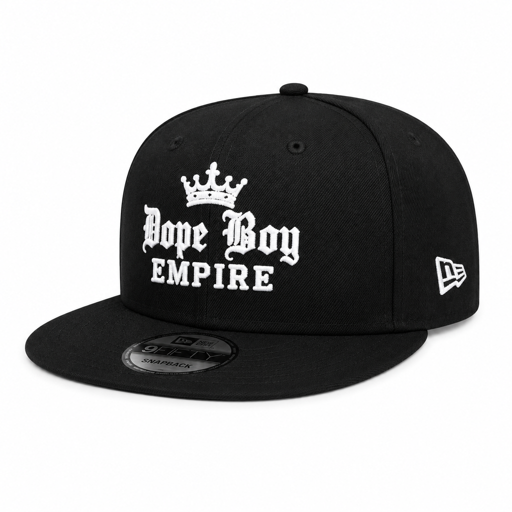 Dope Boy Empire Crown Logo New Era 9FIFTY Snapback Hat