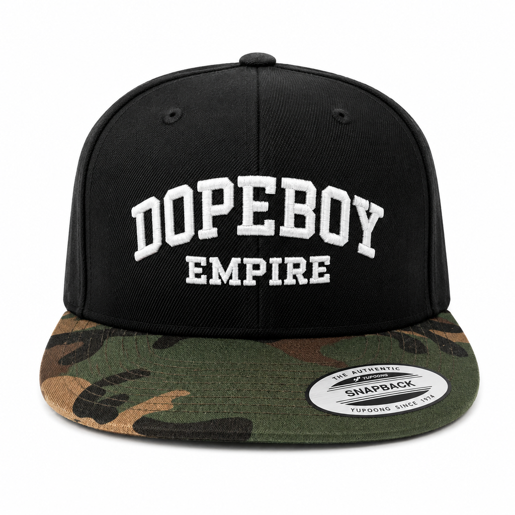 DBE Legacy Snapback - Woodland Camo