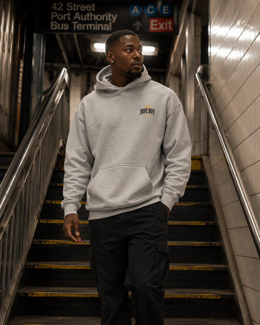 Retired Dope Boy Hoodie - Back Print