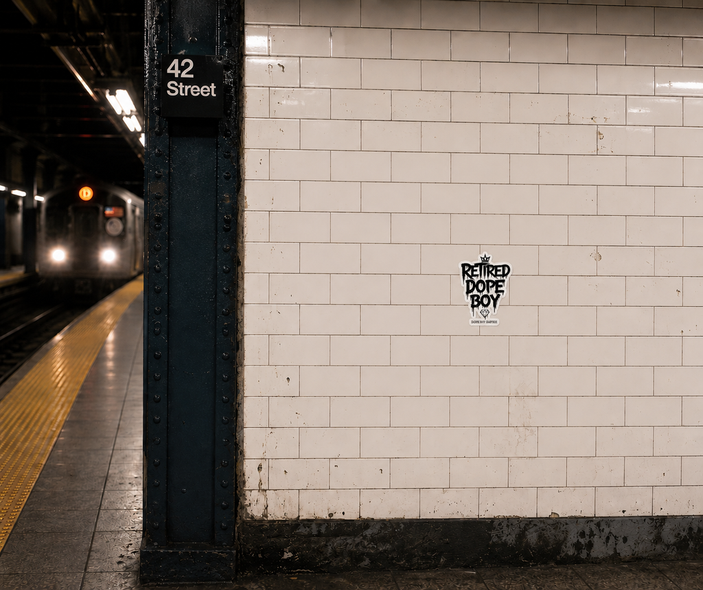 Retired Dope Boy Stickers