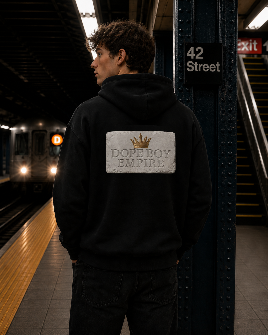 DBE Brick Hoodie - Back Print