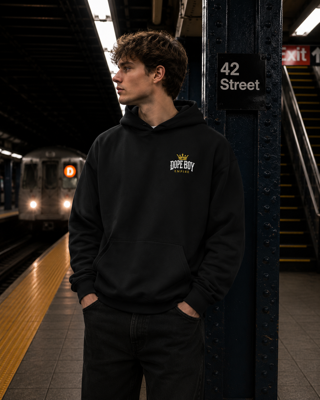 DBE Brick Hoodie - Back Print