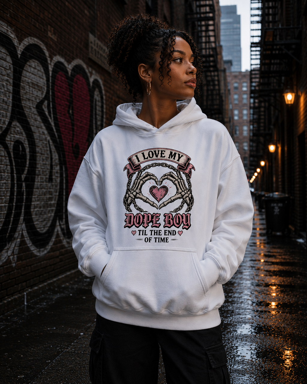 Til The End of Time Hoodie - Front