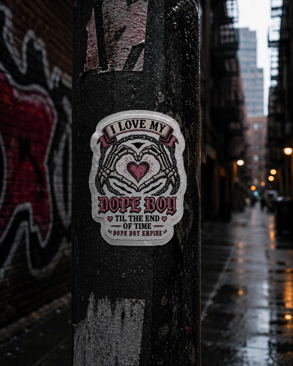 Til The End of Time Sticker