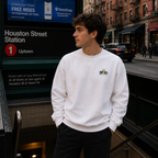 Come Back With A Warrant Crewneck - Back Print