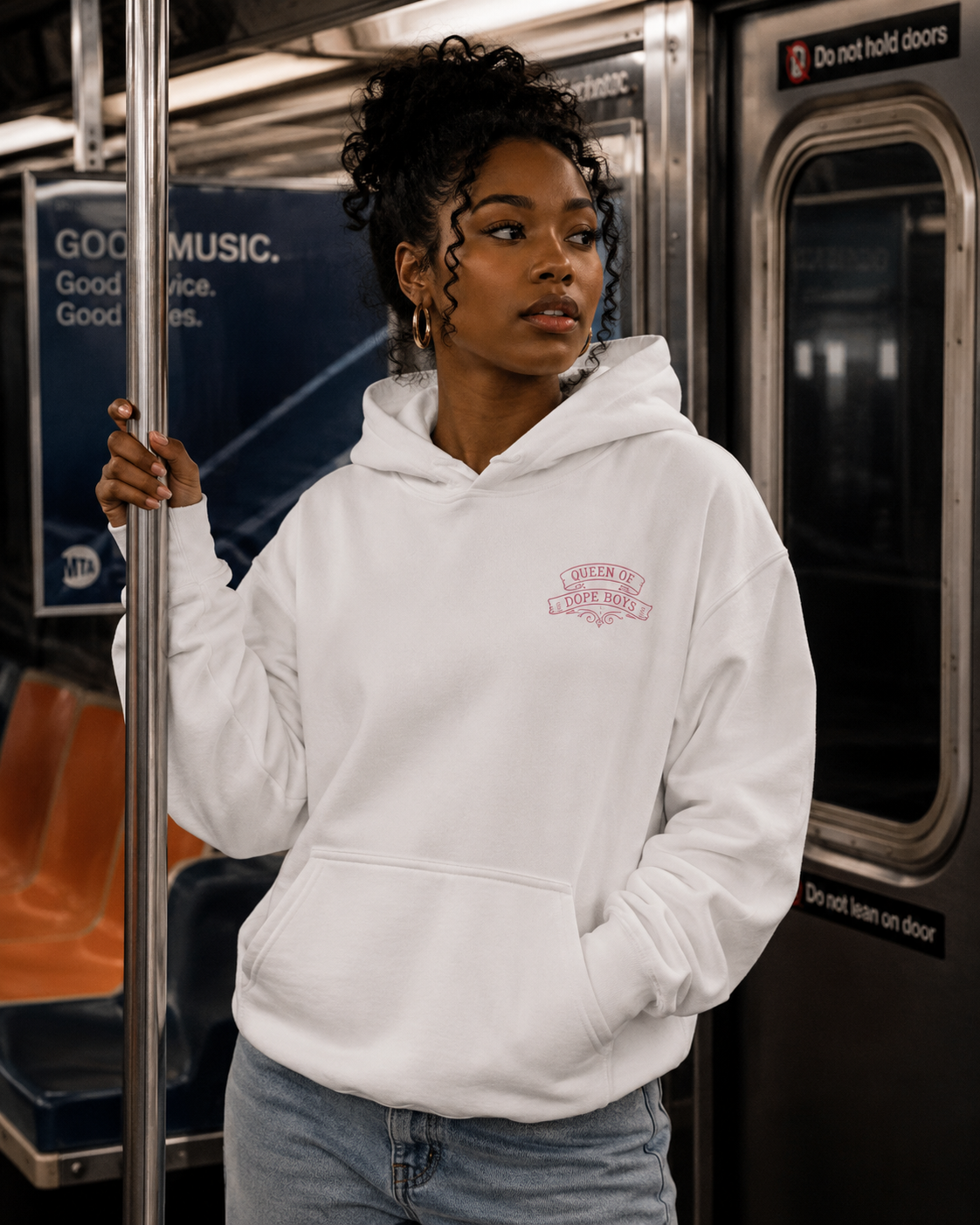 Queen Hoodie - Back Print