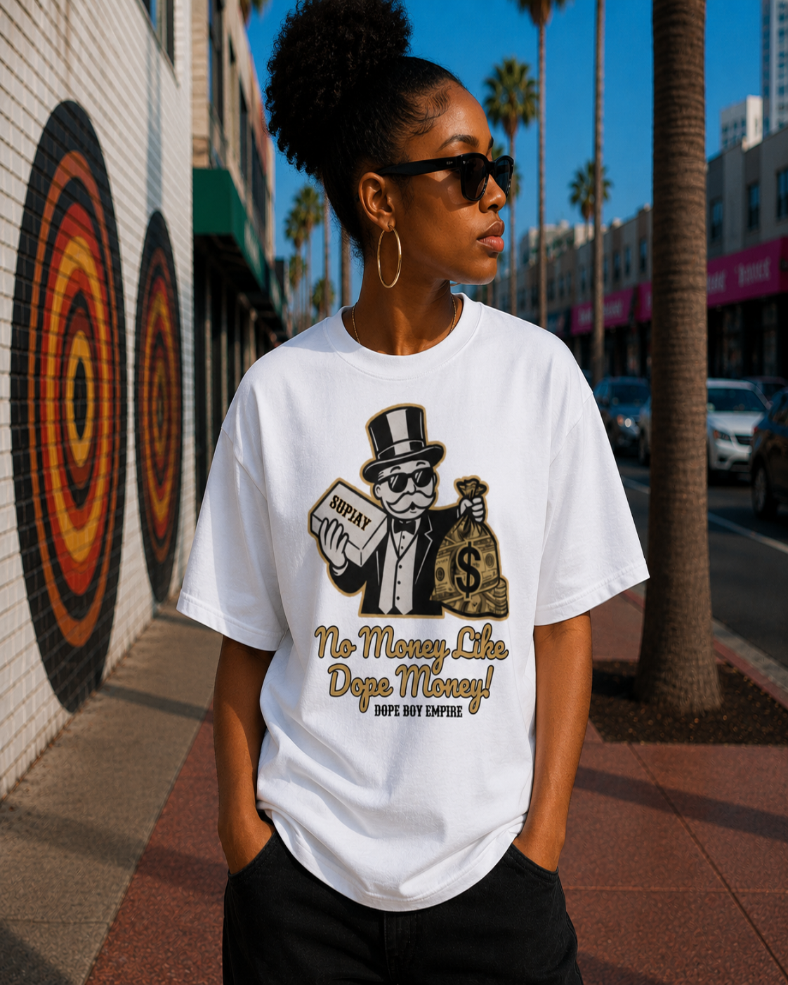 No Money Like Dope Money Tee - Front