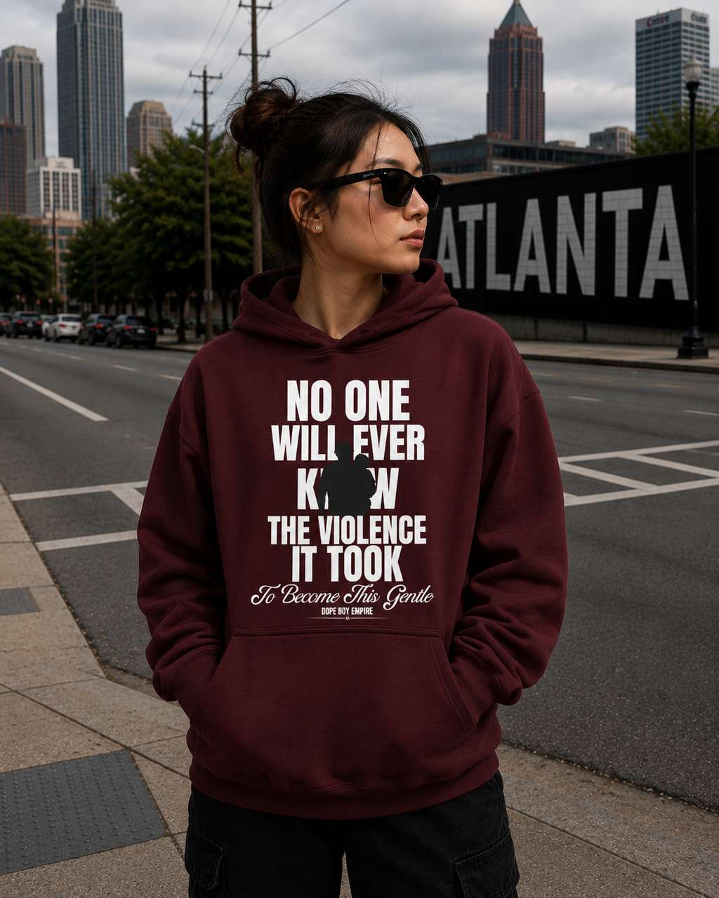 Become This Gentle Hoodie - Front