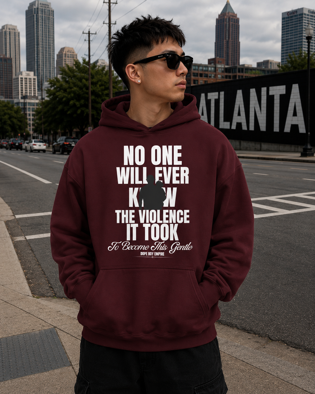 Become This Gentle Hoodie - Front