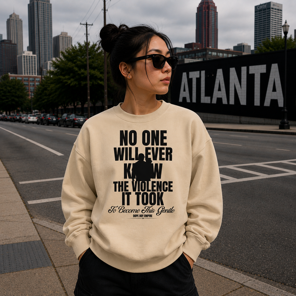 Become This Gentle Crewneck - Front