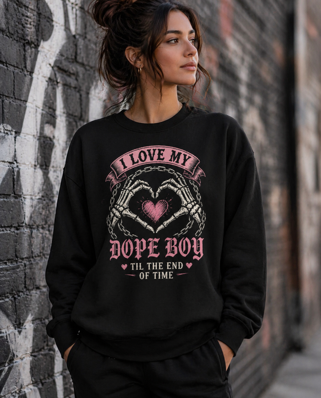 Til The End of Time Crewneck - Front