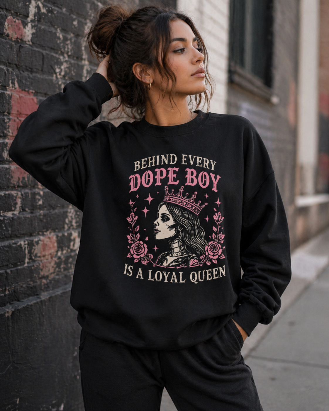 Loyal Queen Crewneck - Front