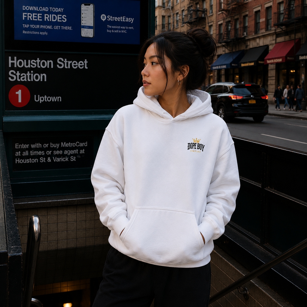Come Back With A Warrant Hoodie - Back Print