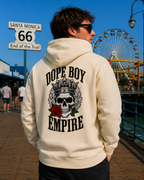 Skull + Rose Hoodie - Back Print