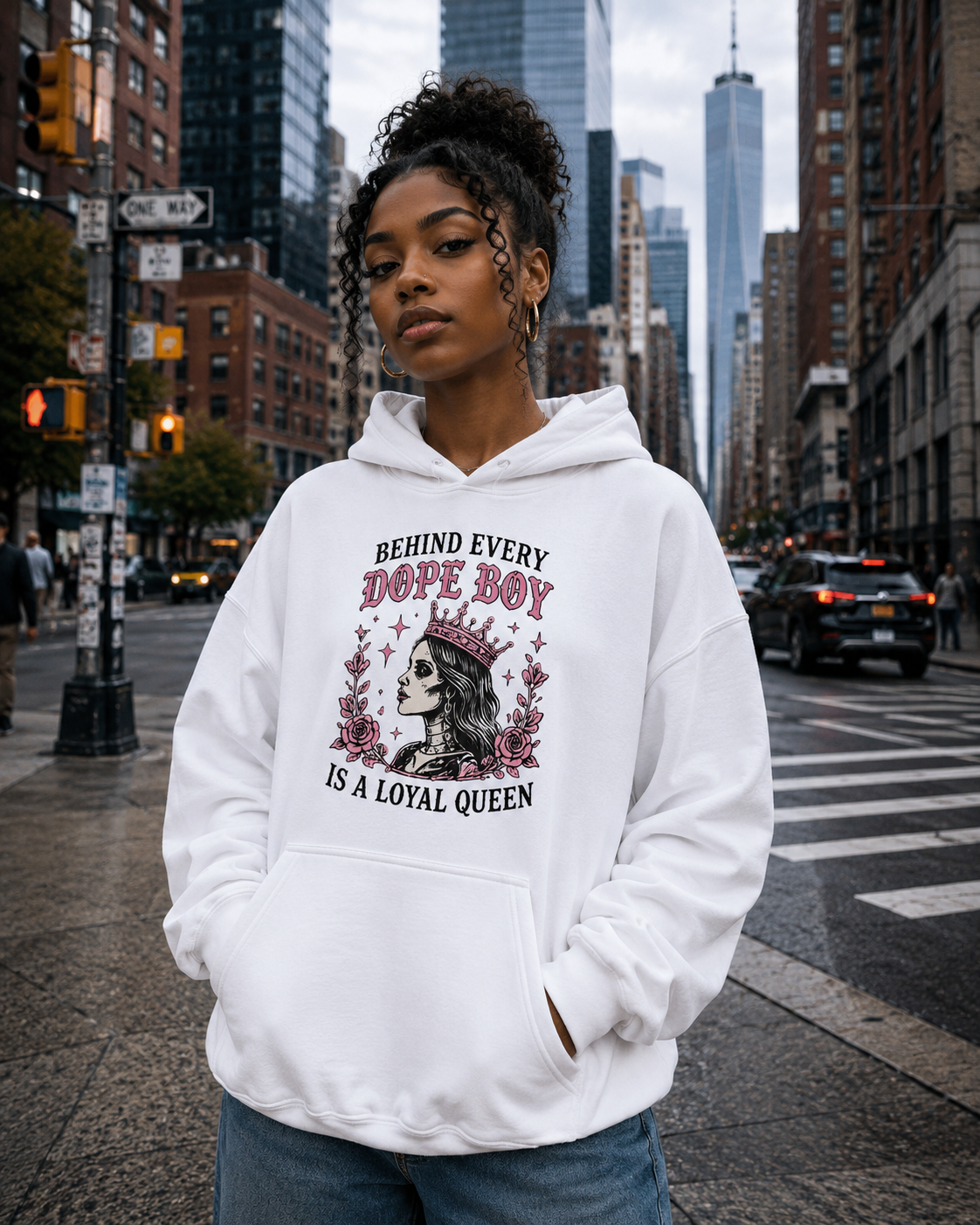 Loyal Queen Hoodie - Front