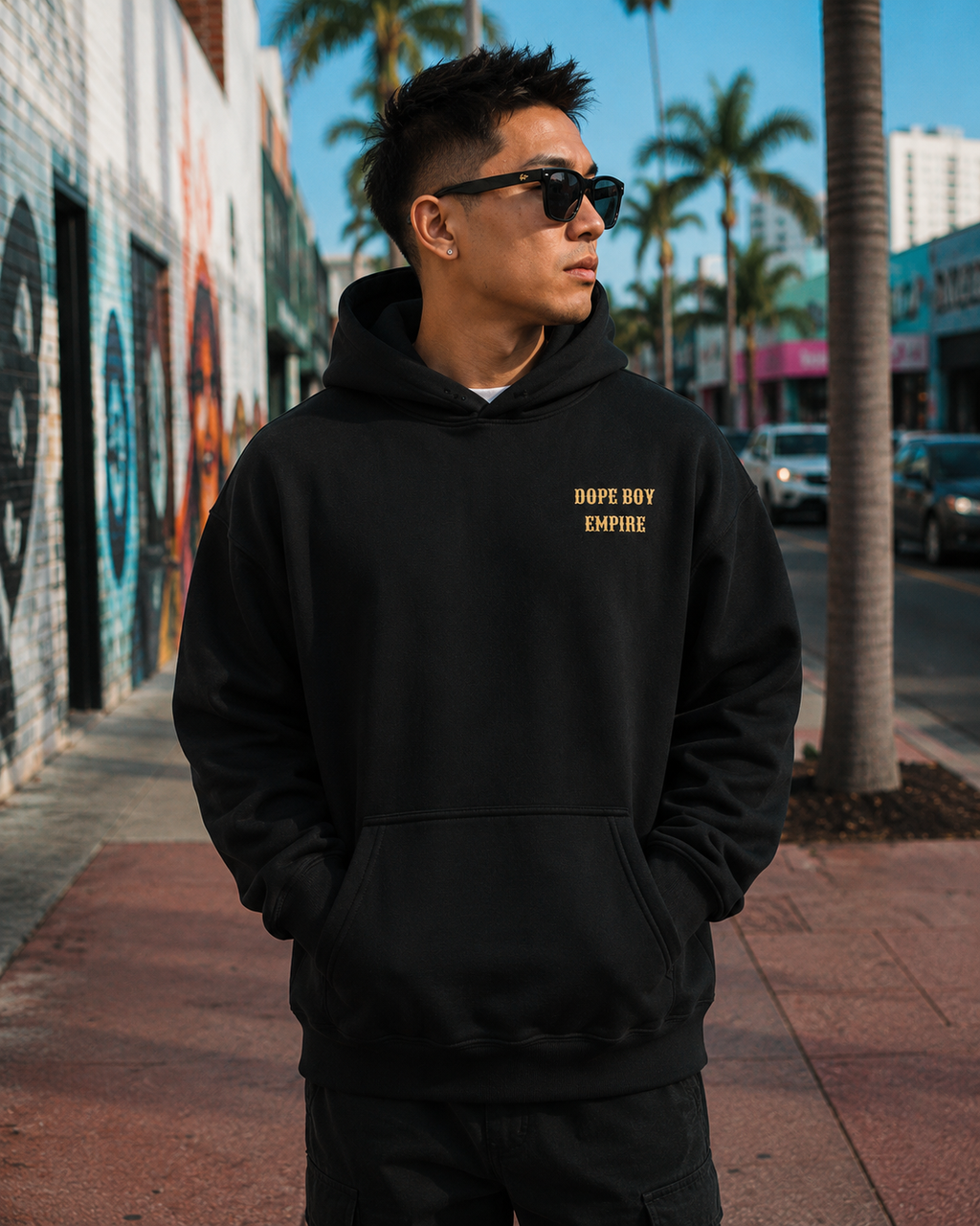No Money Like Dope Money Hoodie - Back Print
