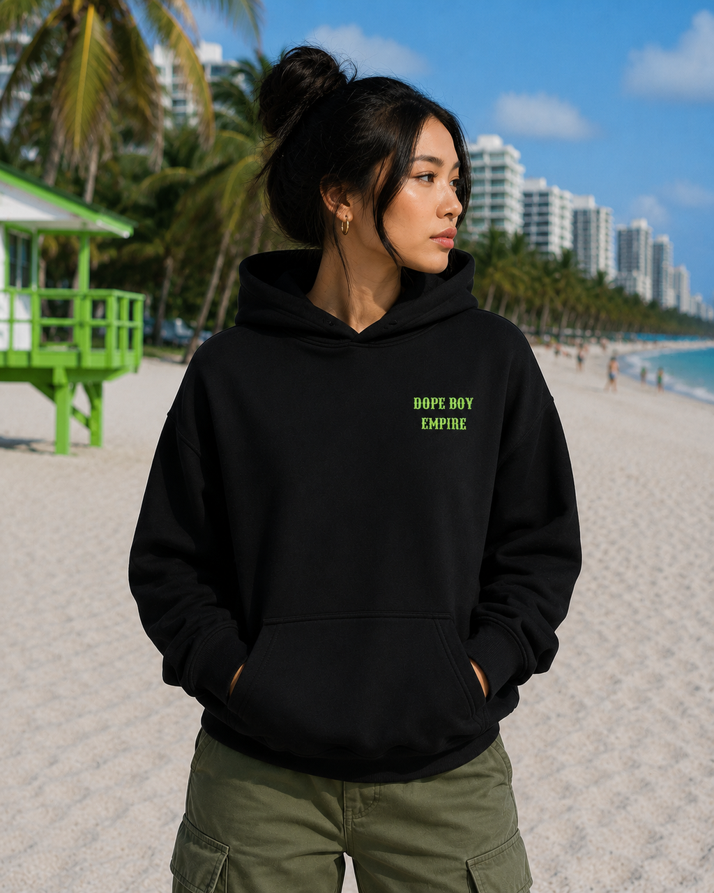 No Money Like Dope Money Hoodie - Back Print