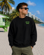 No Money Like Dope Money Crewneck - Back Print