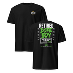 Retired Dope Boy Mugshot Tee - Back Print