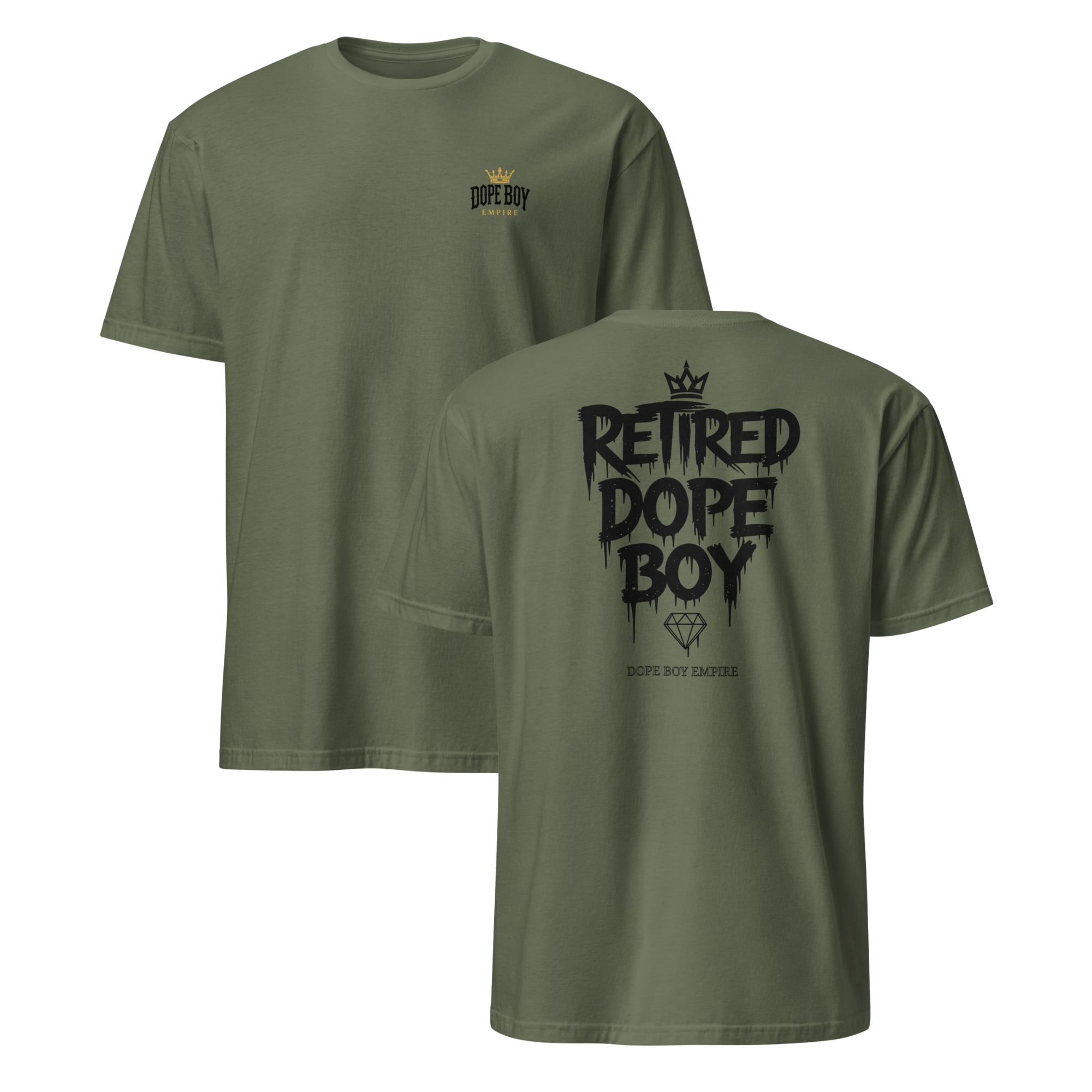 Retired Dope Boy Tee - Back Print