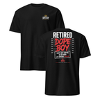 Retired Dope Boy Mugshot Tee - Back Print