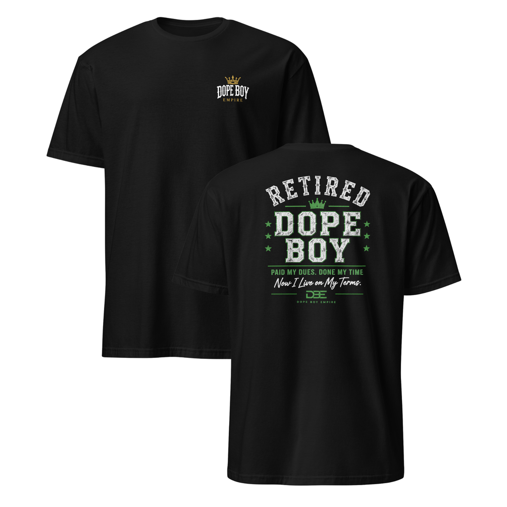 Retired DB: Paid My Dues Tee - Back Print