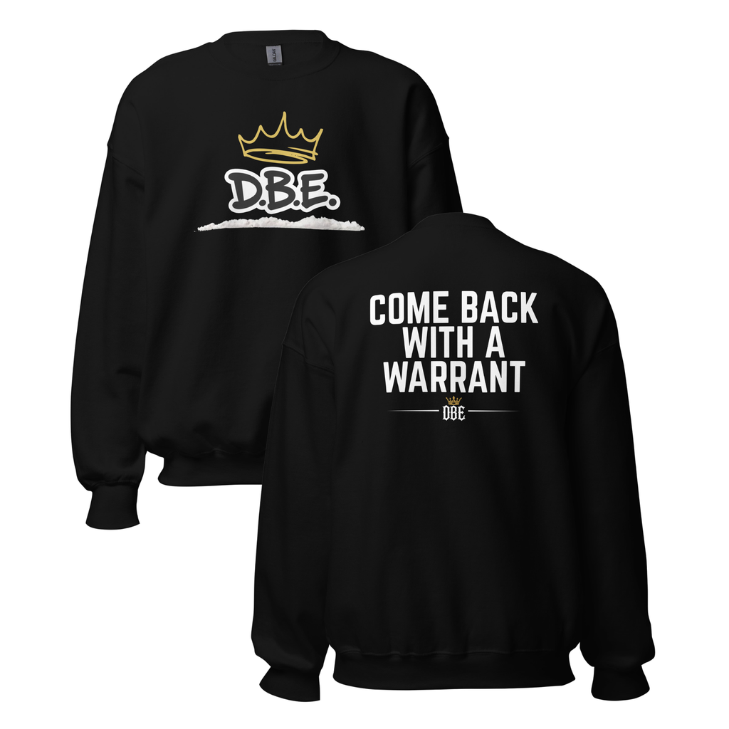 DBE Warrant Crewneck - Back Print