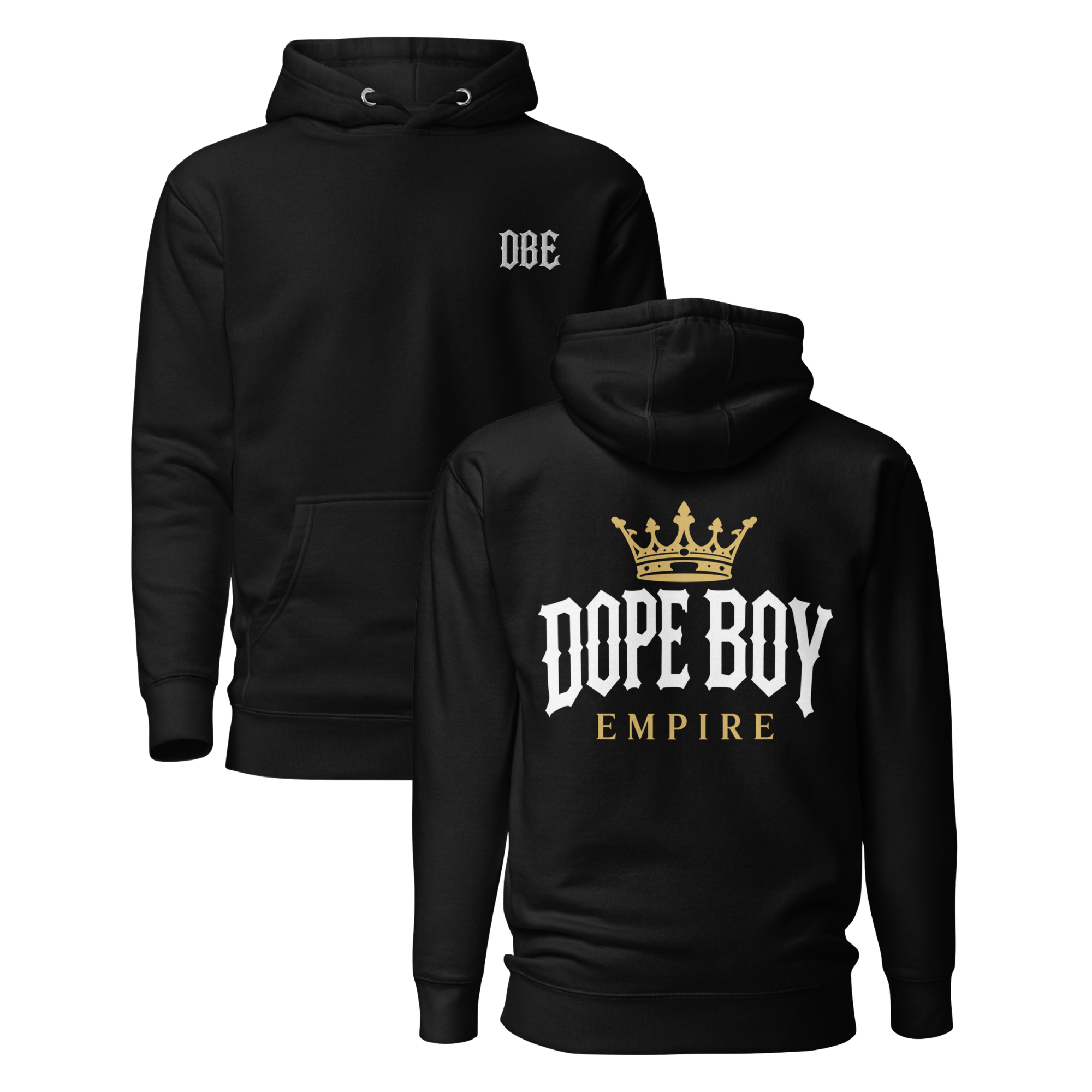 DBE Premium Hoodie - Back Print