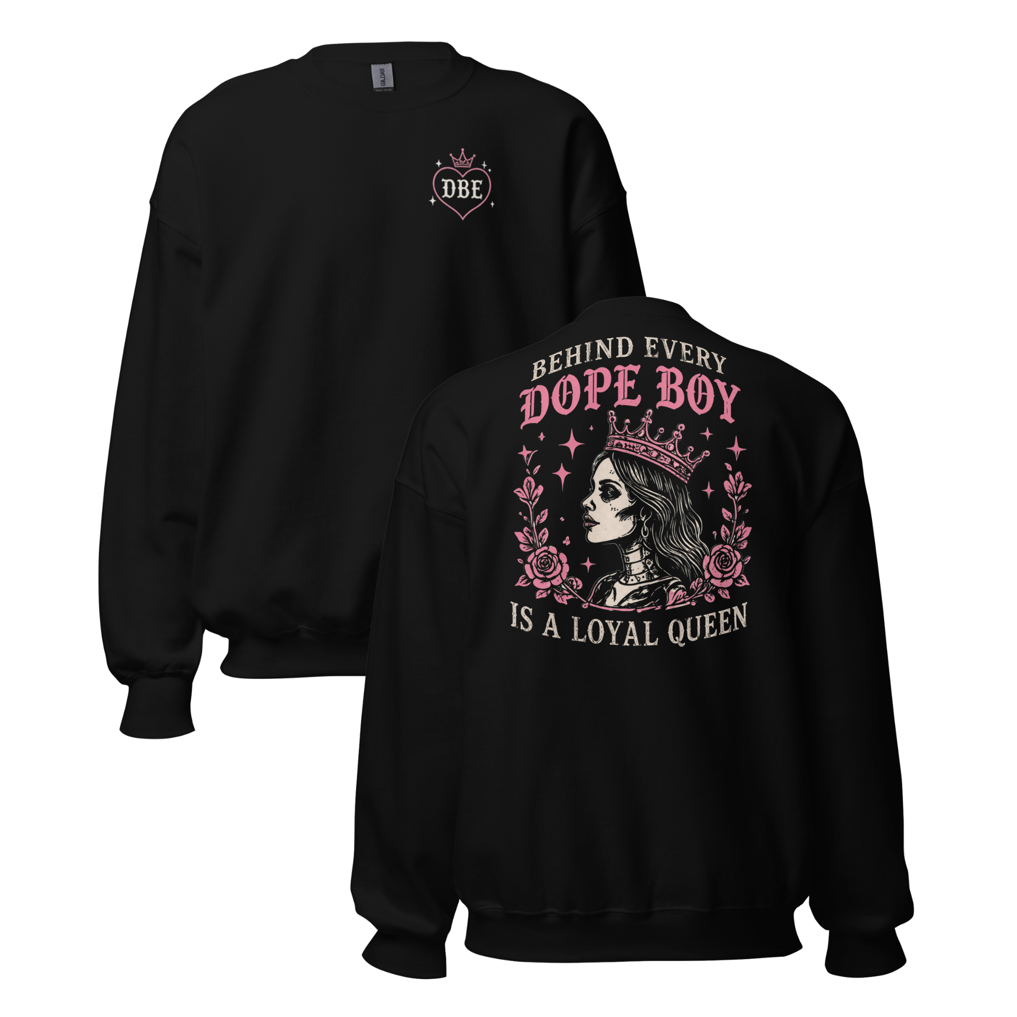 Loyal Queen Crewneck - Back Print