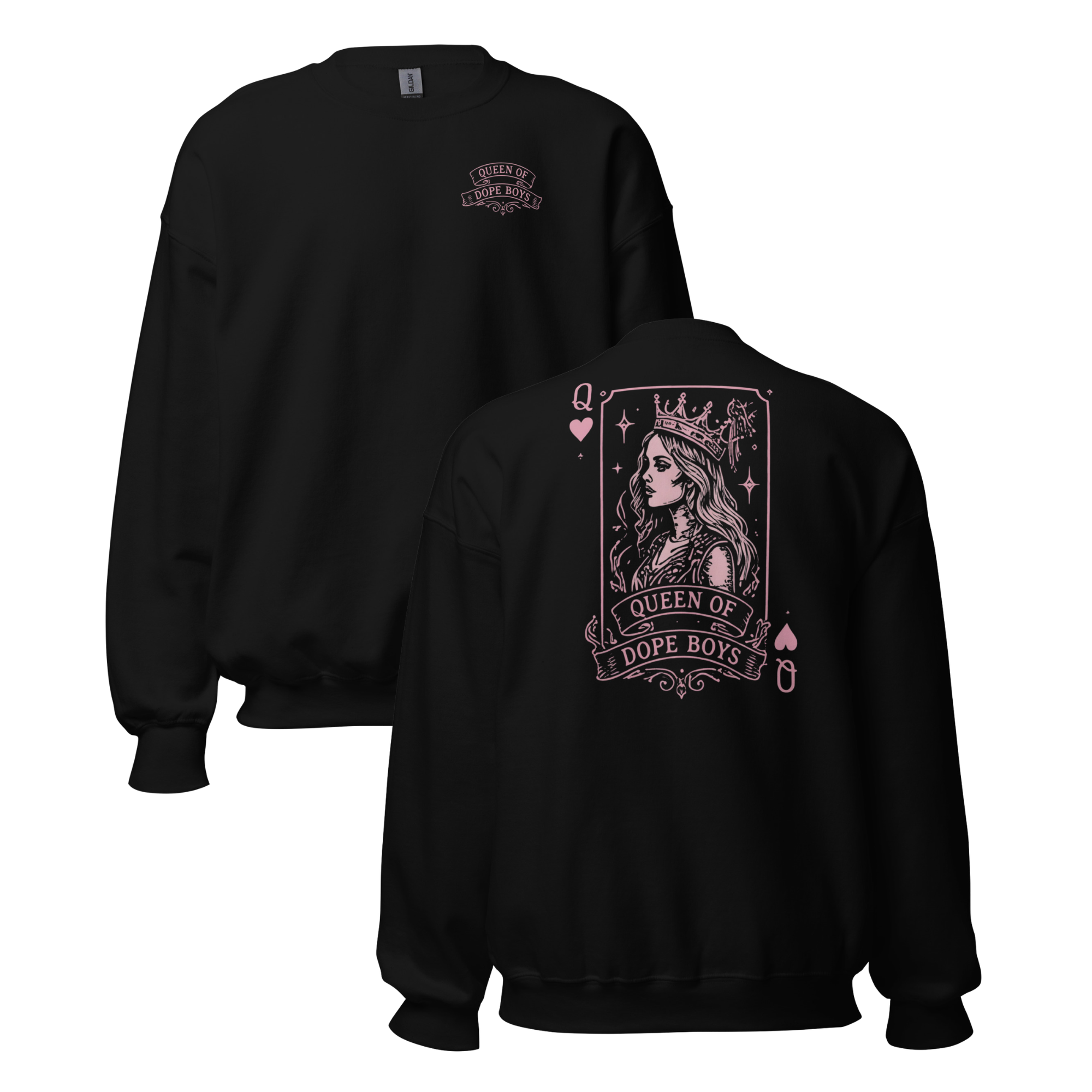Queen Crewneck - Back Print