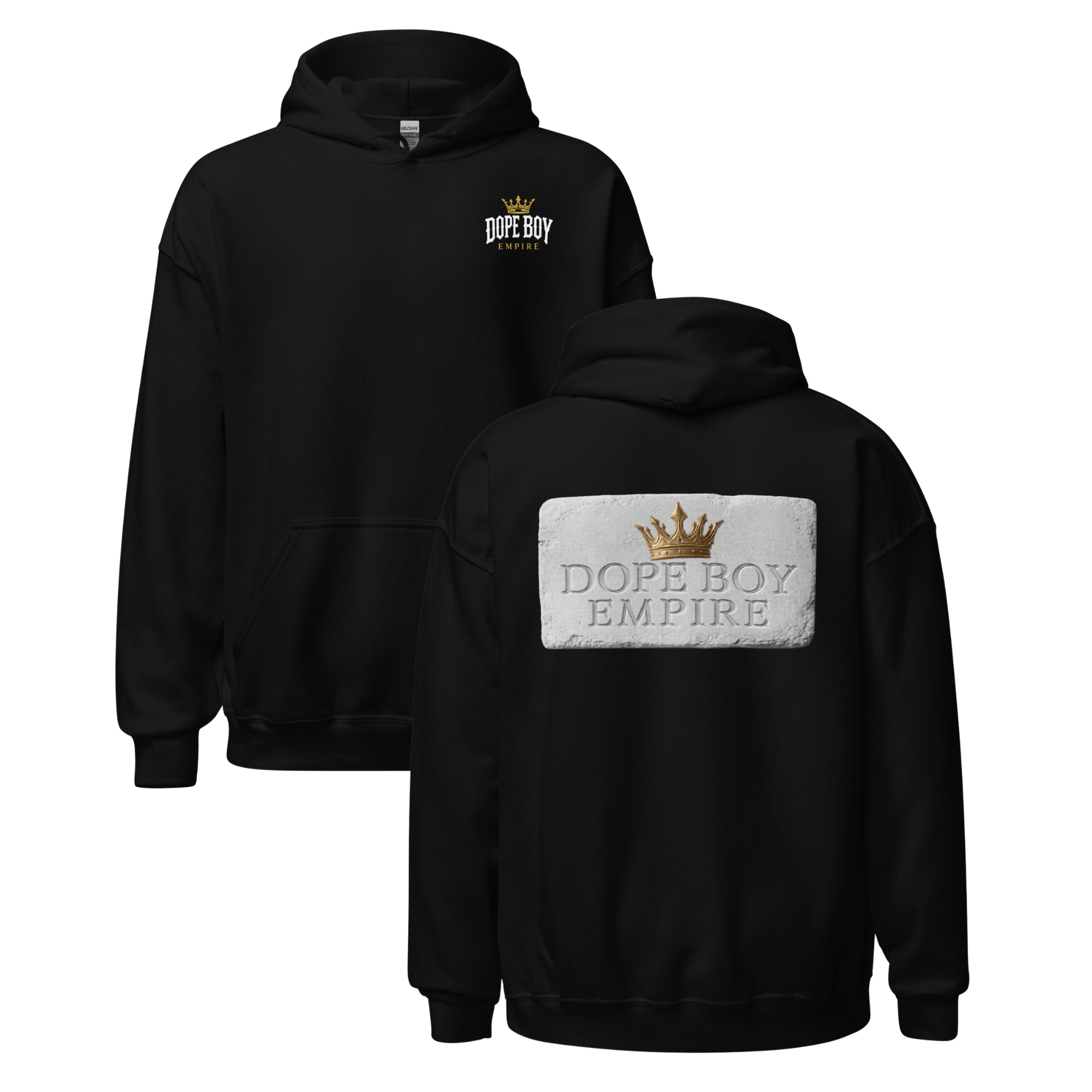 DBE Brick Hoodie - Back Print
